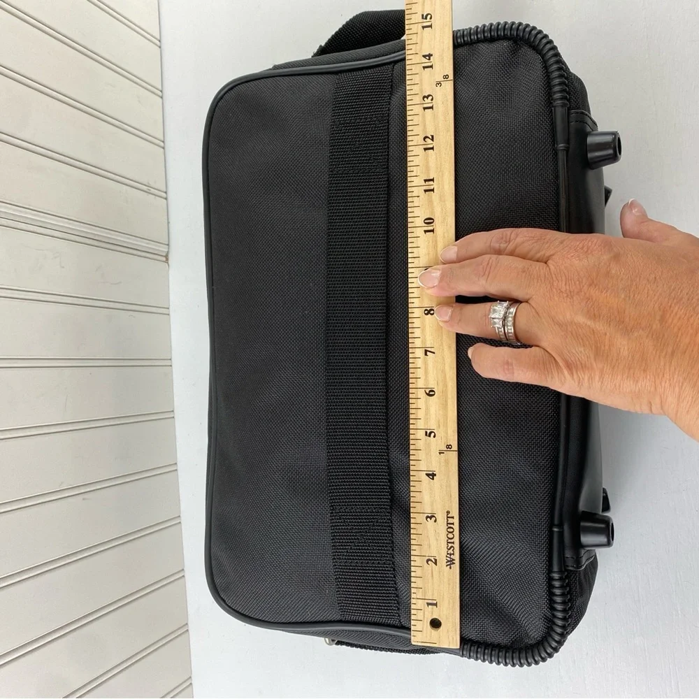 NWOT American Tourister Black Messenger Carryon‎ Bag